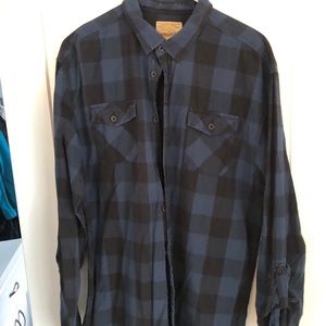 Flannel Button up shirts lot
